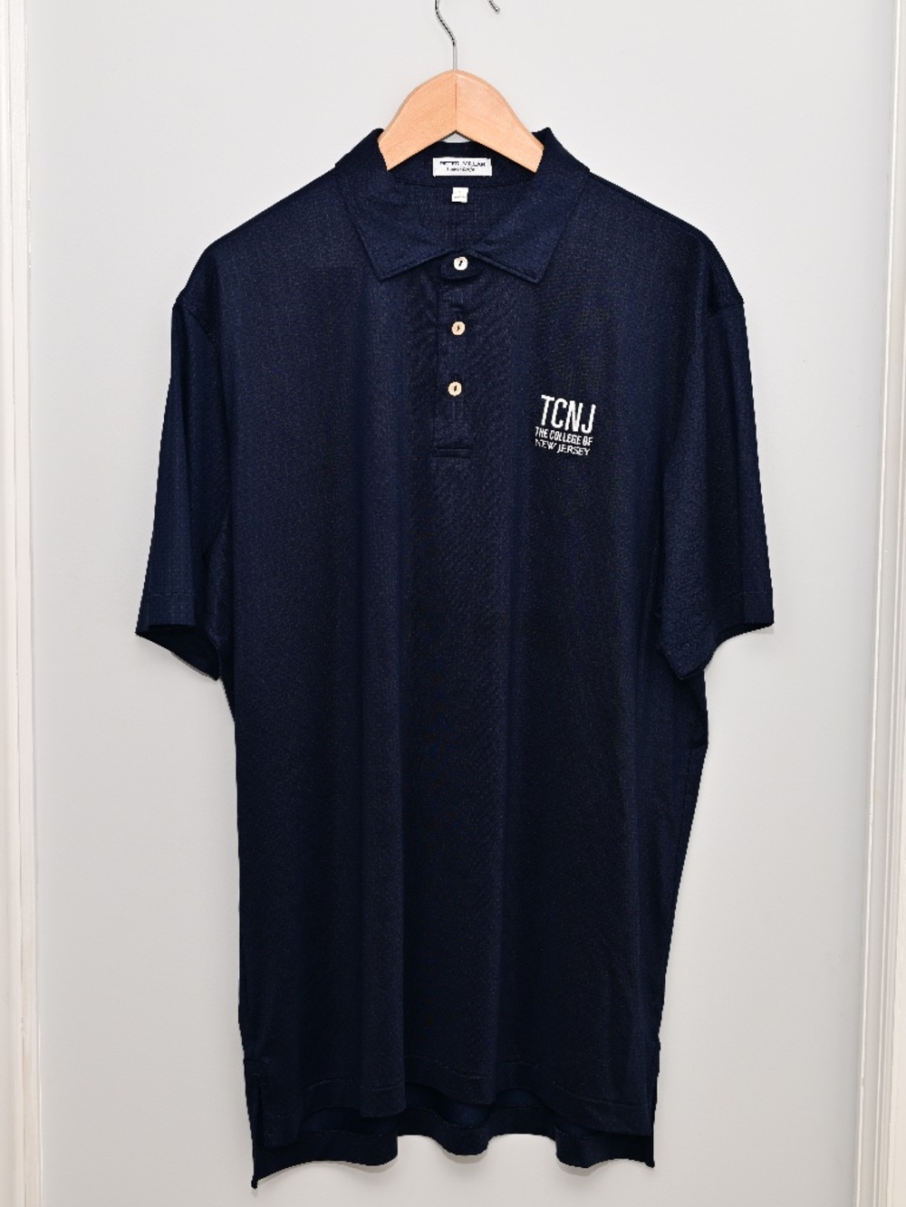 Men's Peter Millar Summer Comfort Polo TCNJ The College of New Jersey Size Large
